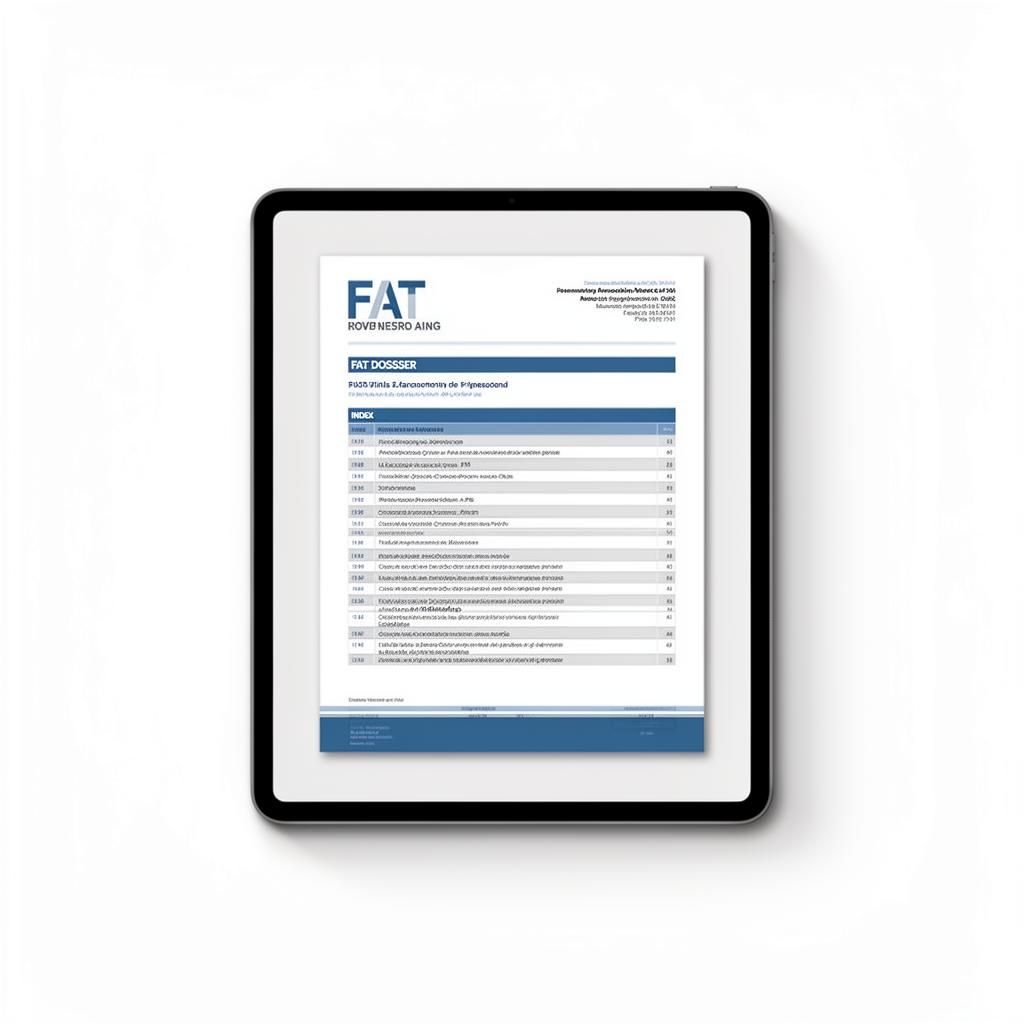 MiniFAT — Anteprima PDF